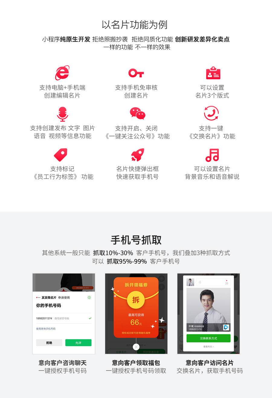 小程序, 其它, 人工智能名片, 微信名片制作, 小程序名片制作, 电子名片制作